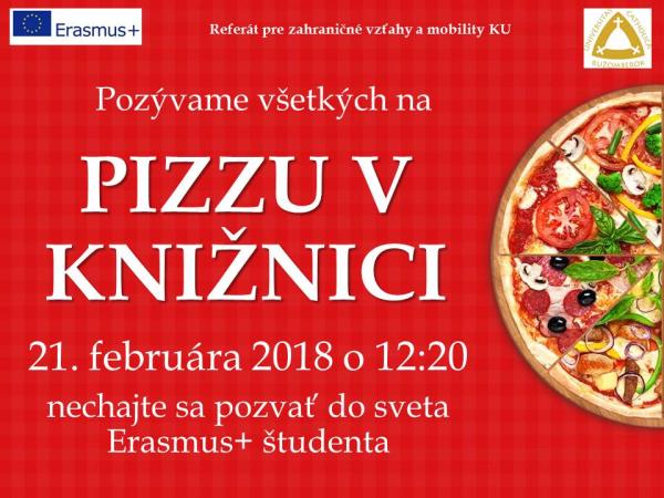 Pizza in the library